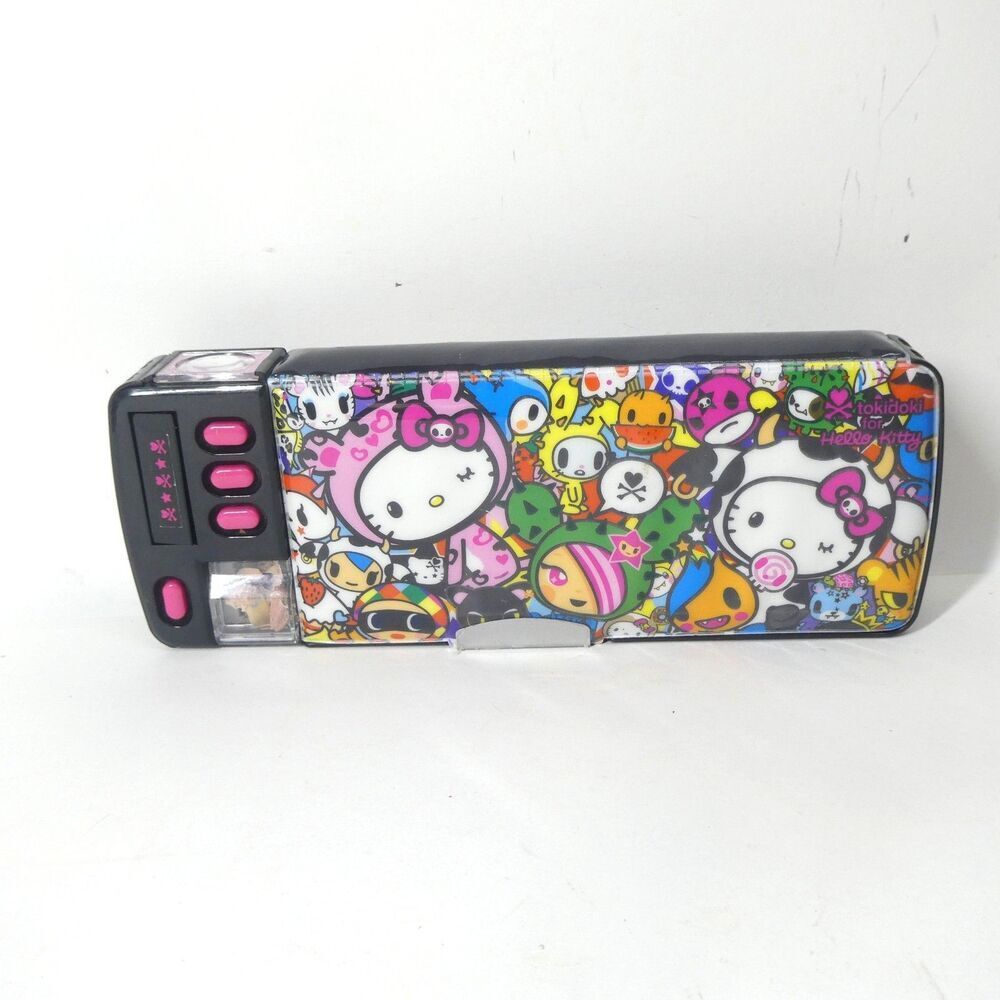 Tokidoki for Hello Kitty Pencil Box Case Vintage School Supplies